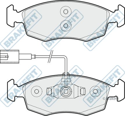 APEC BRAKING Piduriklotsi komplekt,ketaspidur PD3285